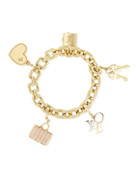 Louis Vuitton charm bracelet collection